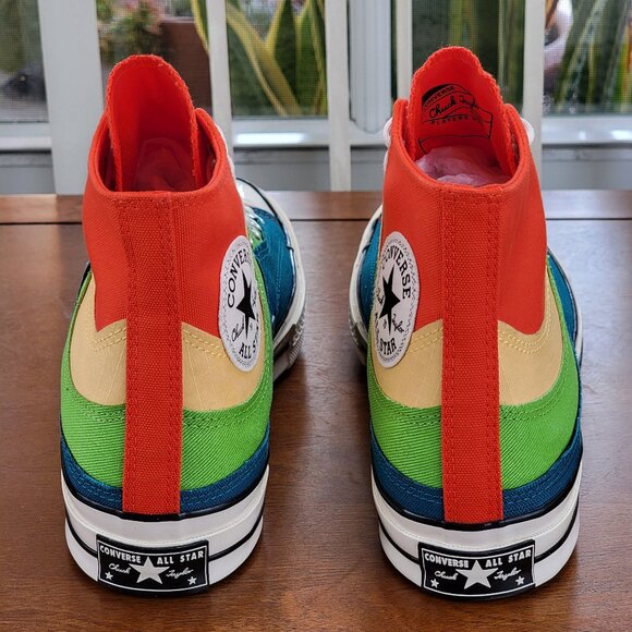 Converse Chuck 70 Hi "The Great Outdoors" 170836C Bright Poppy/Citro Sz 10 Men's - Picture 4 of 13